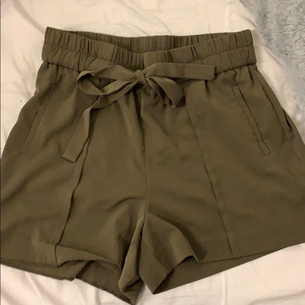 Olive Green Shorts